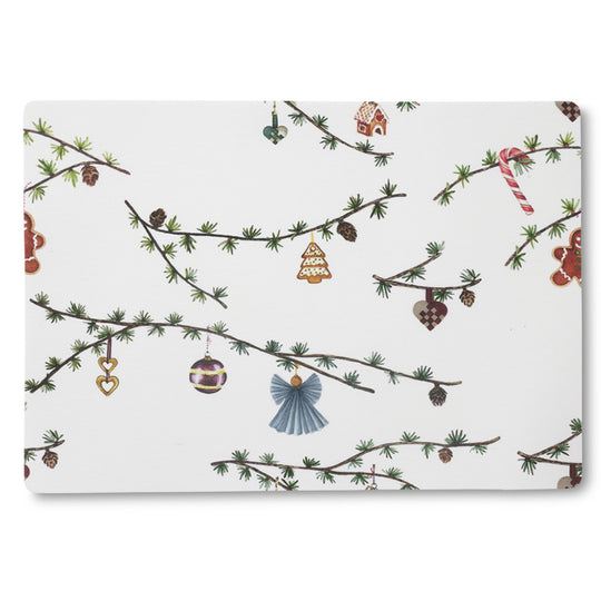 Hammershøi Jul dækkeserviet hvid 43x30 cm