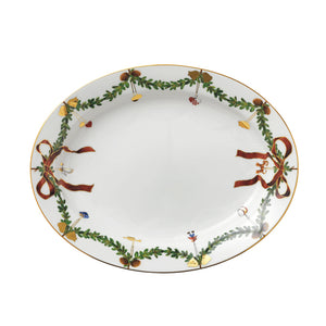 Royal Copenhagen Stjerne Riflet Jul fad 37 cm