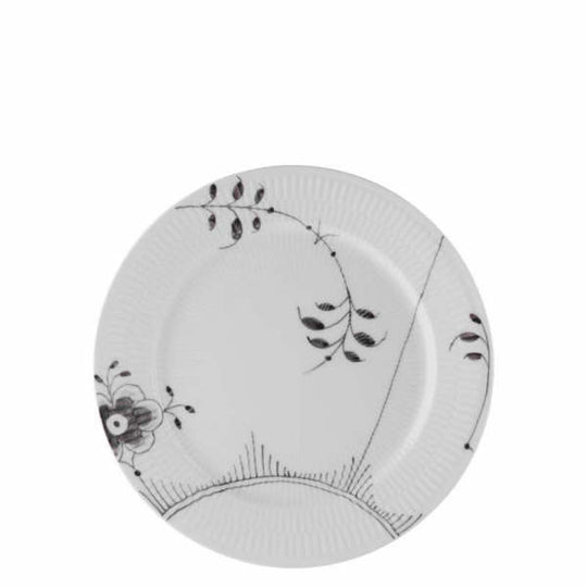 Royal Copenhagen Sort Mega Riflet tallerken 27 cm