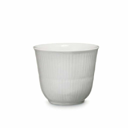 Royal Copenhagen Hvid Riflet termokop 26 cl