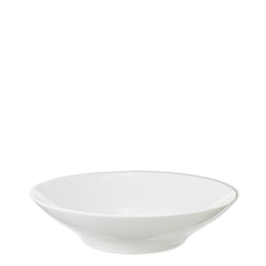 Royal Copenhagen hvid elements dyb tallerken 25 cm