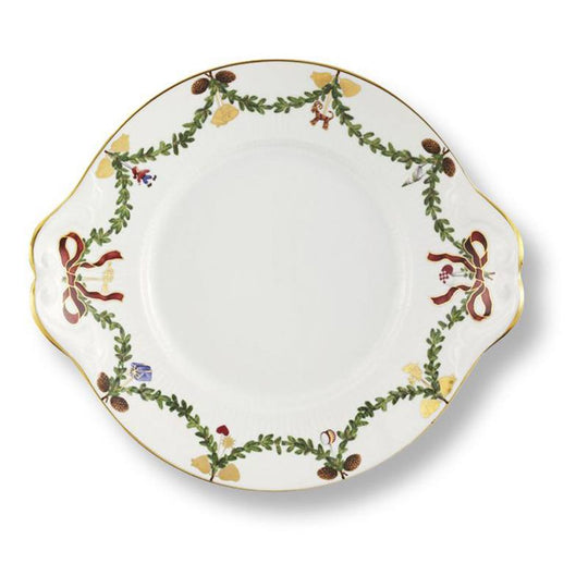 Royal Copenhagen Stjerne Riflet fad 27 cm