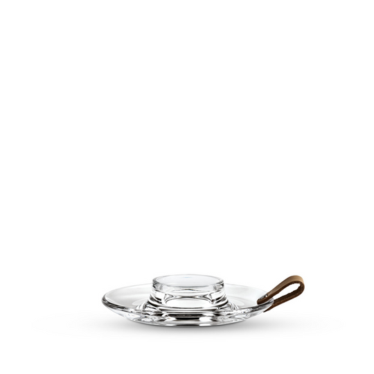 Holmegaard DWL Bloklysestage Klar 17 cm