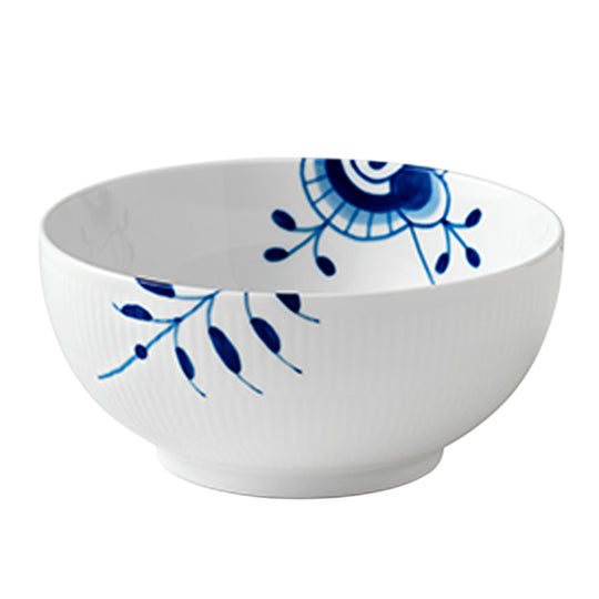 Royal Copenhagen Blå Mega Riflet skål 110 cl