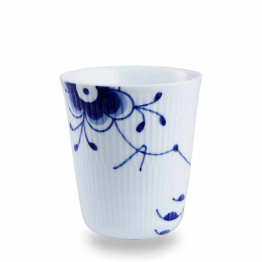 Royal Copenhagen Blå Mega Riflet termokop 29 cl.