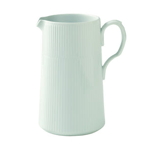 Royal Copenhagen hvid riflet kande 1,6 ltr