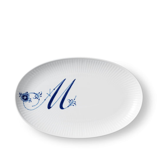 Royal Copenhagen Alfabet tallerken M