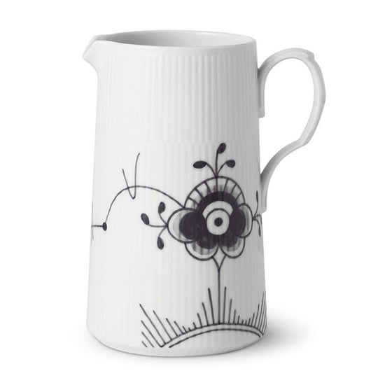 Royal Copenhagen Sort Mega Riflet kande 1,5 liter