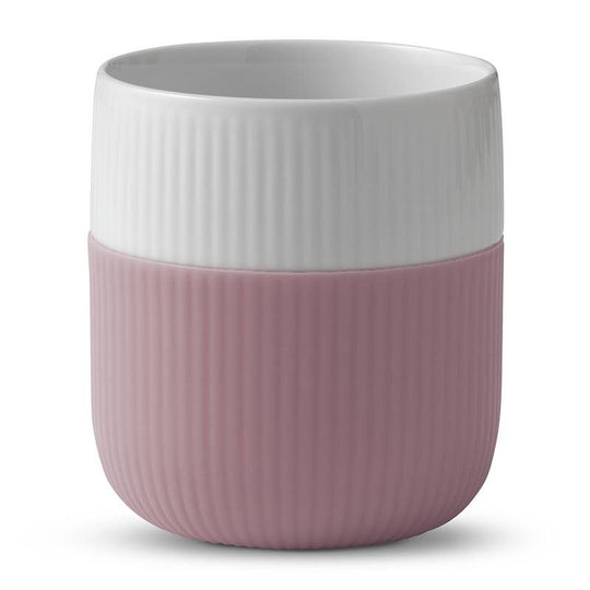 Royal Copenhagen Riflet Contrast krus 33 cl rose