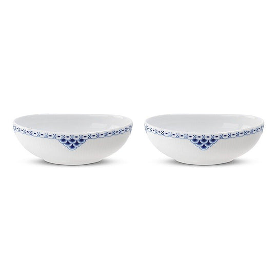 Royal Copenhagen Prinsesse oval skål 2 stk. 37 cl