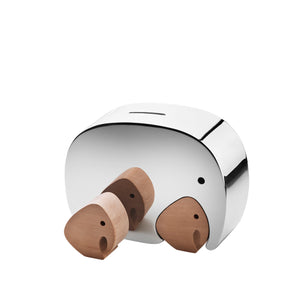 Georg Jensen moneyphant sparebøsse - med tvillinger