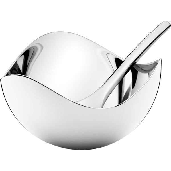 Georg Jensen bloom saltkar og ske