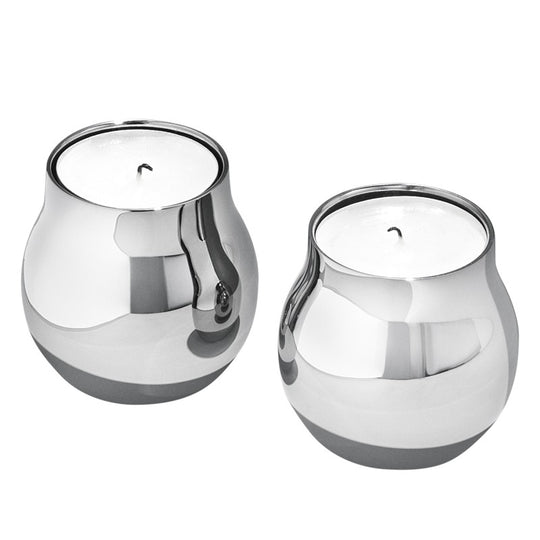 Georg Jensen Cafu fyrfadsstager - 2 stk.