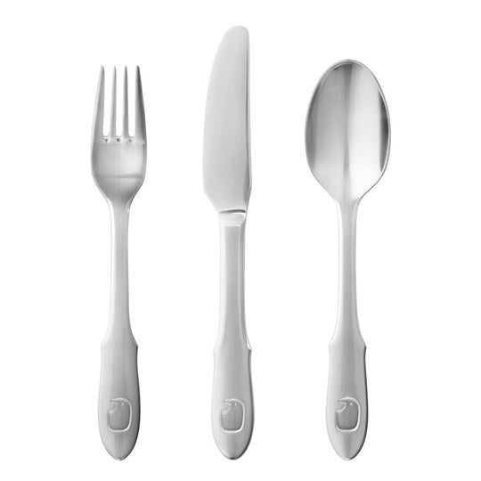 Georg Jensen Elefant bestik til børn - 3 dele