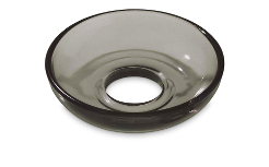 Holmegaard Lysmanchet Kurvet Smoke