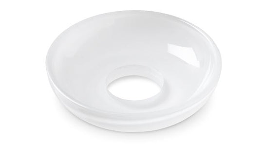 Holmegaard Lysmanchet Kurvet Hvid