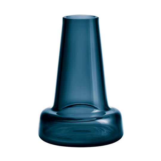 Holmegaard Flora Vase Blå 12 cm