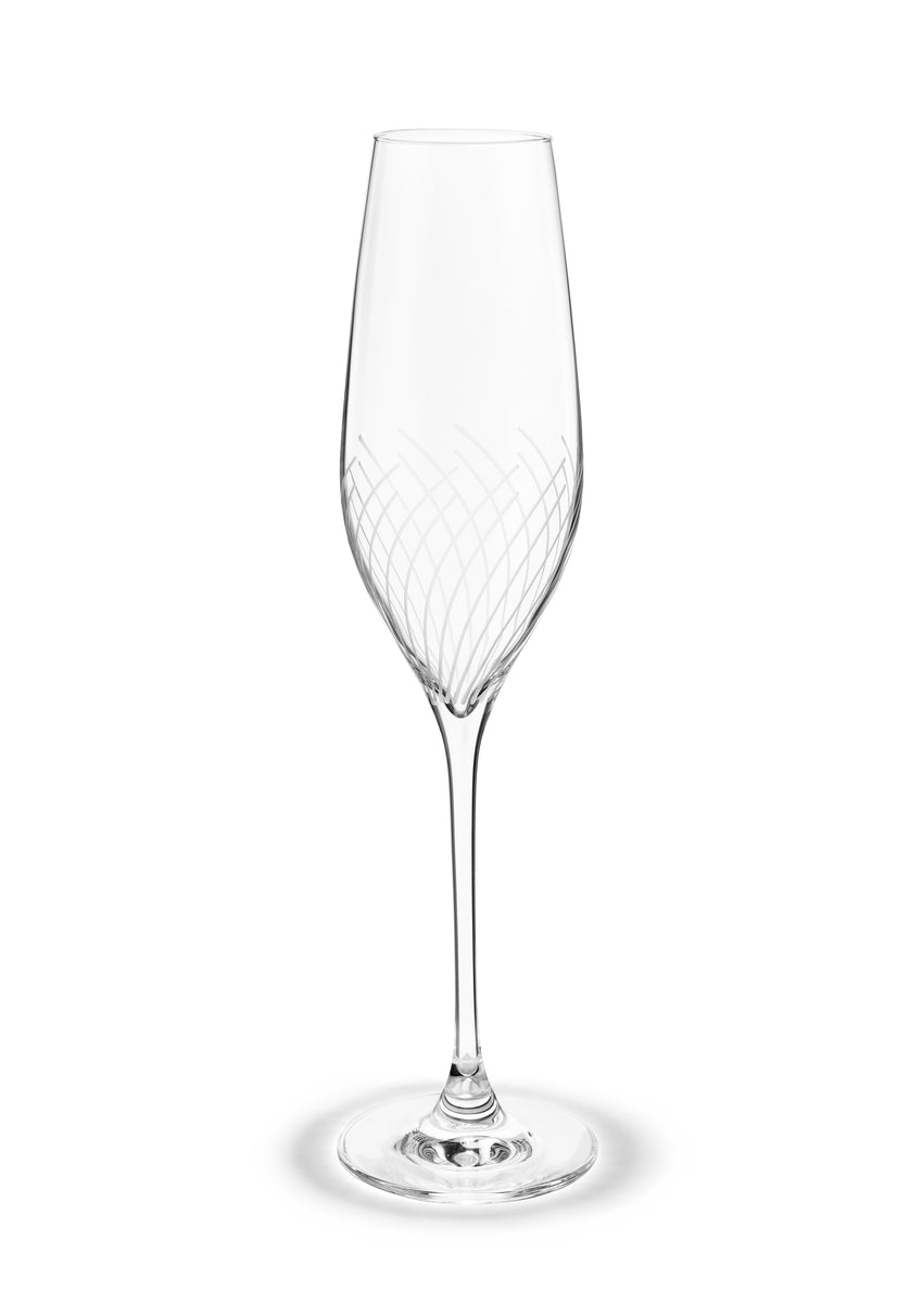Holmegaard Cabernet Lines champagneglas 2stk. 29cl
