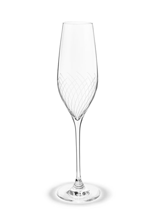 Holmegaard Cabernet Lines champagneglas 2stk. 29cl