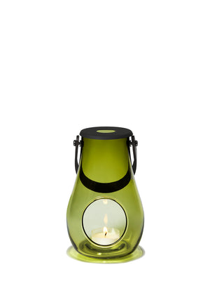 Holmegaard Design With Light lanterne 16,5 cm olivengrøn