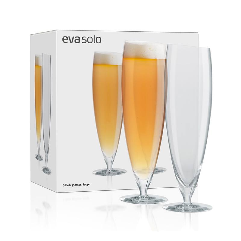 Eva Solo Ølglas - 6 stk. 50 cl