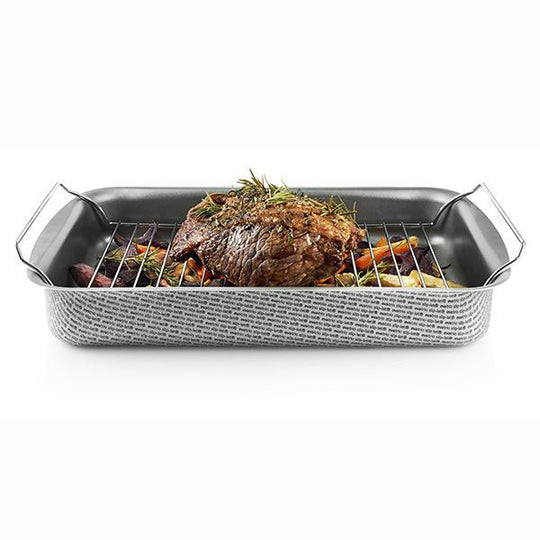 Eva Trio Bradepande med rist - 35x25 cm.