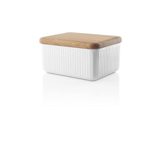 Eva Trio Legio Nova smørboks med egetræslåg