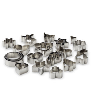 Royal Udstiksforme Rustfrit stål 25 Stk. Assorteret