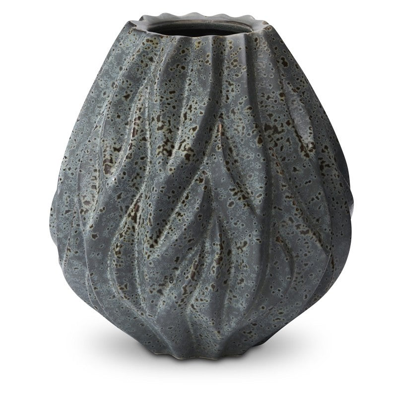 Morsø Flame vase 19 cm grå