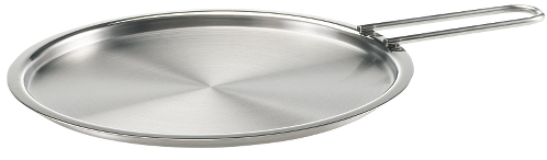 Eva Trio tallerkenlåg stål - 24 cm
