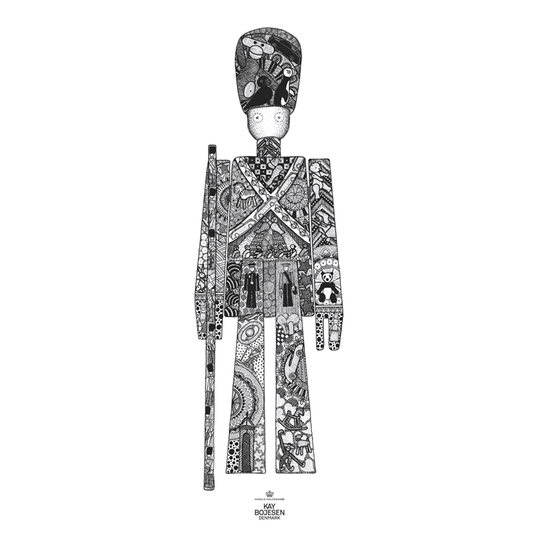 Kay Bojesen garder plakat 30x40 cm