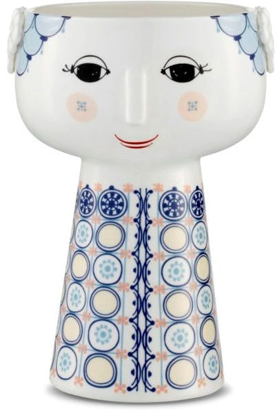 Bjørn Wiinblad Eva vase - blå