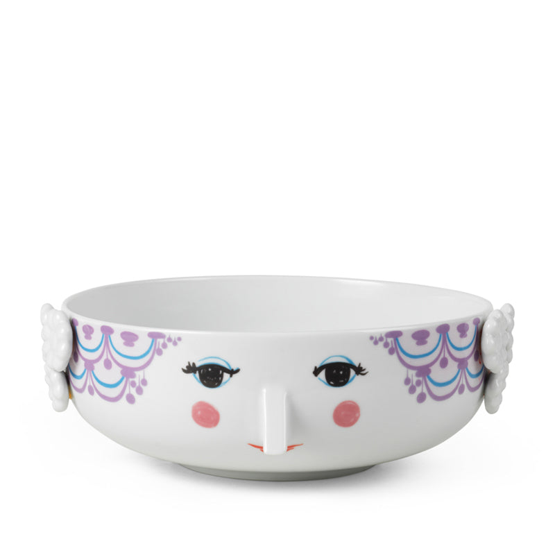 Bjørn Wiinblad Eva skål - lilla - 24 cm