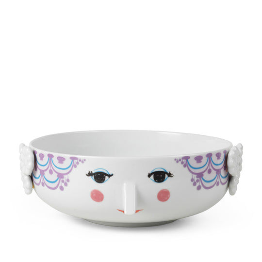 Bjørn Wiinblad Eva skål - lilla - 24 cm