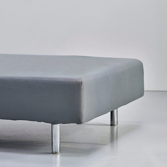 Night & Day boxlagen Satin Grå - 90x200x30 cm