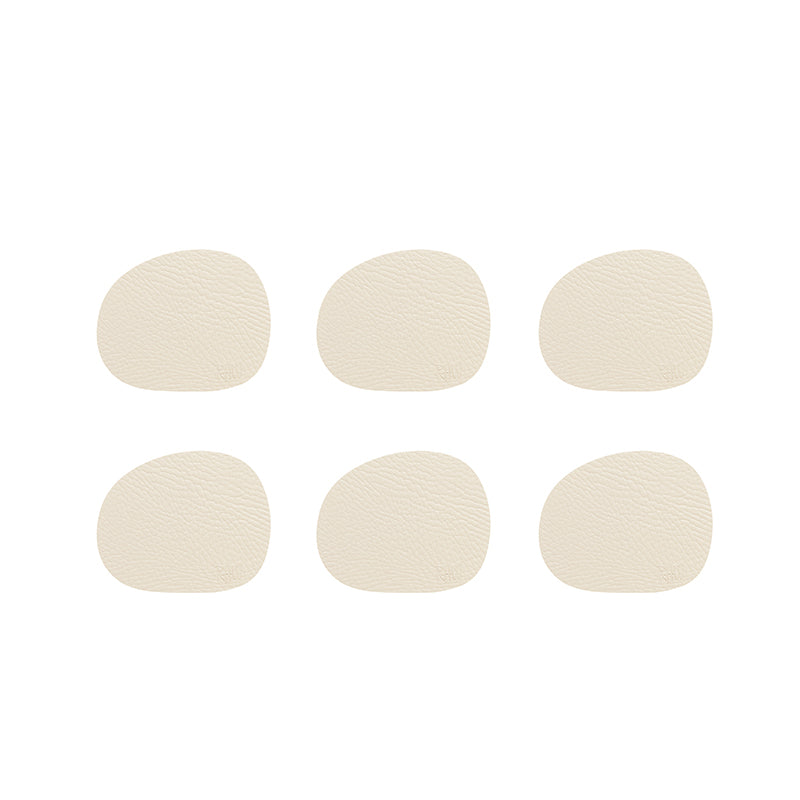 Aida RAW Recycled coaster - Warm nude - 6 stk