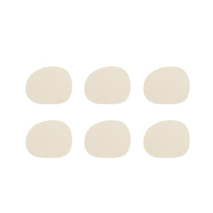 Aida RAW Recycled coaster - Warm nude - 6 stk