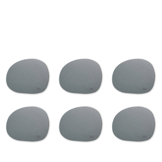 Aida RAW Coaster glasbrik silikone  6 stk. - Grå