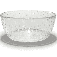 RAW glasskål klar ø14cm.