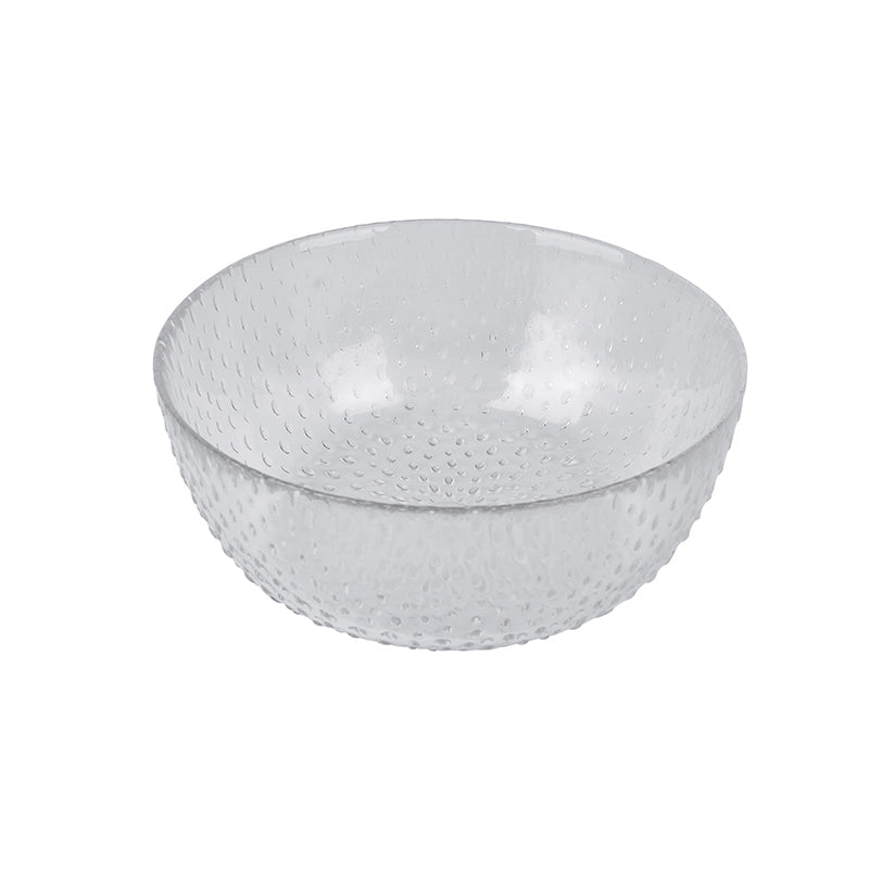 Aida RAW glasperle skål - klar - 20,5 cm