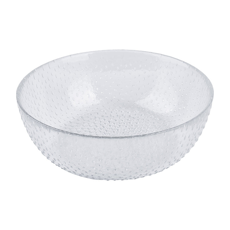 Aida RAW glasperle skål - klar - 26,5 cm