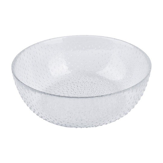 Aida RAW glasperle skål - klar - 26,5 cm