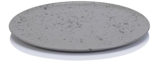 Aida RAW Frokosttallerken - Grå Spotted - 23 cm