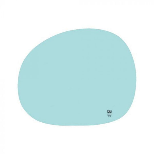 Aida RAW Dækkeserviet - Organic Mint Blue