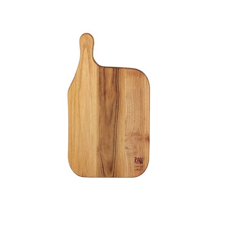 Aida RAW skærebræt - Teak - 32x15 cm