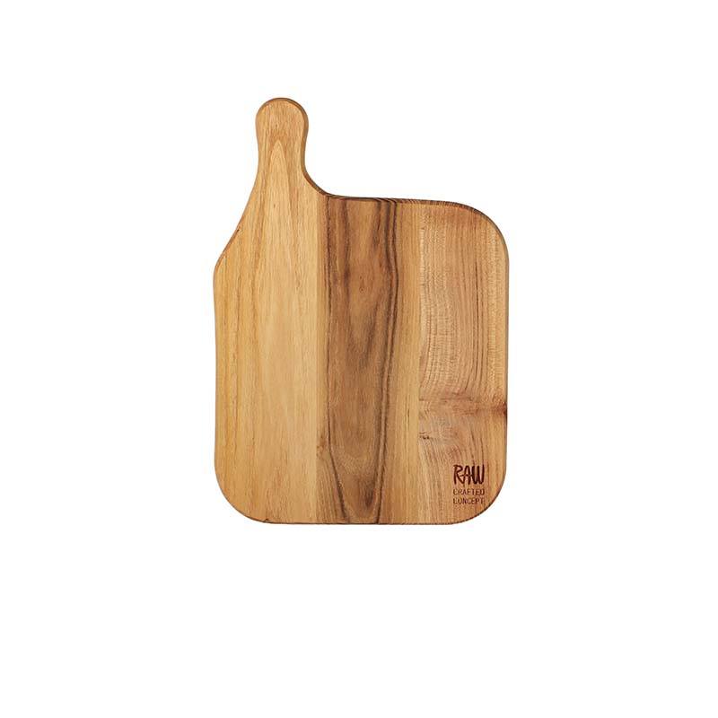 Aida RAW skærebræt - Teak - 32x22 cm