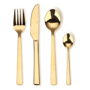 RAW Bestik 16 dele Guld belægning