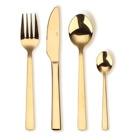 RAW Bestik 16 dele Guld belægning