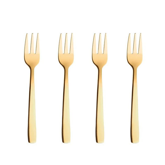 Aida Raw kagegaffel - messing - 4 stk.