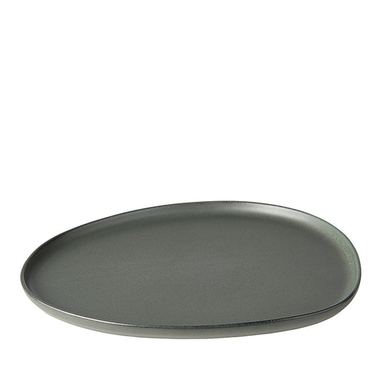 Aida Raw Organic Middagstallerken - Northern Green - 29x25 cm